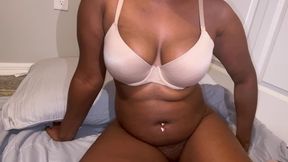 Barking coughing in bra