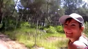 Big natural Tits Teen Charlotte de Castille seduce to Public Nude Beach Fuck