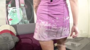 Tattooed blond MILF Chris Charming fucks his cock and makes