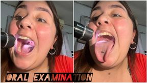 Deep oral examination