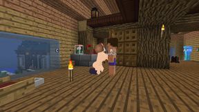 Minecraft the Jenny Mod Fucking Jenny in the Pussy and Getting a Blowjob