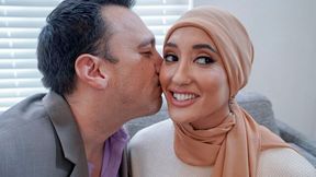 Angel in a hijab Chloe Amour gets nicely penetrated for money