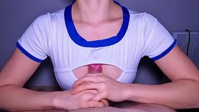 Petite Big Tits JAPANESE BEST Pussing Fucking Cock TWICE !!