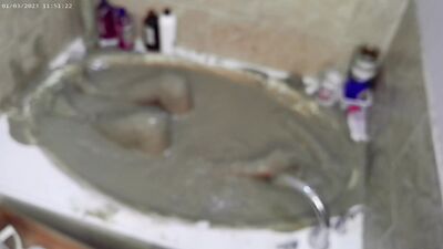Pleasureable Solo Mudbath at Home 5