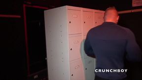 Fucked raw in the locker room by blond sportive