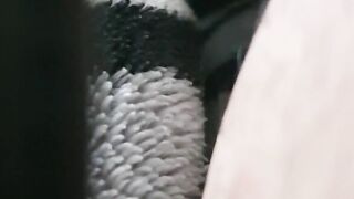 Step Cougar Crazy Talk Hand Job make Step Son Cum on her Hot Long Nails