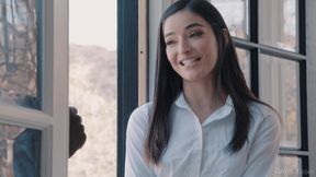 College girl fucks stepbrother&#039;s BBC best friend