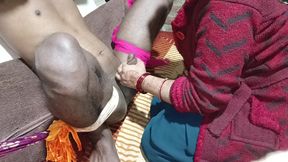 Stepsister-in-law Tied Her Stepbrother-in-law and Released Him with Her Hands