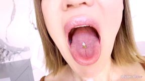 Tiny Gets Licked And Swallowed