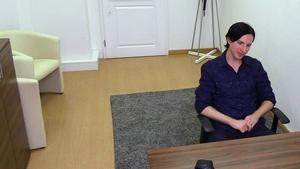 guy with jet-dark hair sucks weenie and receives banged