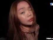 It Barely Fit - Tiny Asian Loves Big Dick