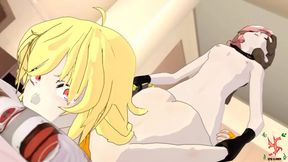 Neo Roughly Dominates Yang In Intense 3D Hentai Action