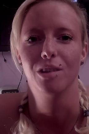 Skinny Teen Lucie's First BBC Creampie &amp; Home Video