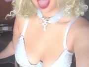 Sexy Blonde Bimbo Doll