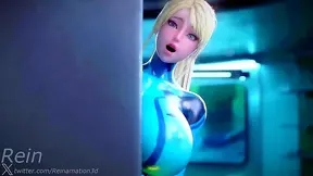 SewyNadia Seduced by Lustful Cartoon Monster in Steamy Hentai Blowbang