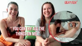 Leah & Domino Two Sluts Scissor And Finger Each Other