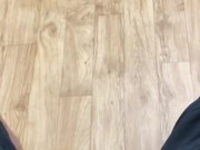 Risky Doctors Office Masturbation and Huge Cumshot Into A Tissue Dripping Onto The Floor