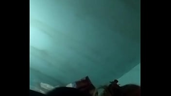 My partner sitting on me in the morning before recording some scenes and webcam