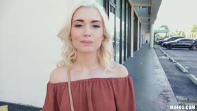 Anastasia Knight - Blonde Braceface Fucks