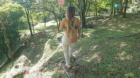 POV Blowjob in a Public park