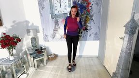 Glass Clock & Eye Glasses Stomped (4K)