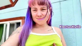 Giggle-inducing fun with underboob and hairy armpit