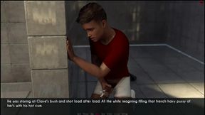 AWAM #14 - Dylan saw the yoga ladies took a shower and masturbate...Sophia and Liam had sex.