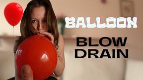 Balloon Blow Drain