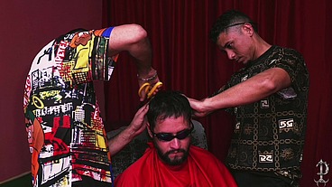 Pocket - Two Latino Barbers Perform the Full Service at the Barber Shop With Double Penetration and Fisting (Profanus Barber Shop Pocket Double Feature EP4 & EP3 )