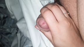Mom's filthy secret&#x1F92B;: stepson uncovers hidden prize under blanket during sly BJ