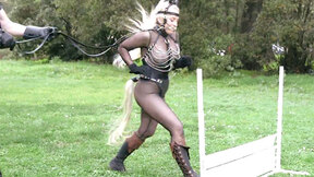 Lustful blonde STEPMOM enjoys passion cosplay & she really liked it