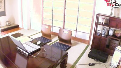 Asian MILF Asia gets down and dirty with her tutor's hard cock