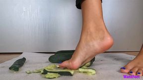 Ivanka Cucumber Crushing - 4K MP4
