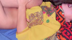 Paheli Bar Jija Sali Ki Chudai Hindi Voice me Indian Lady Frist time fucked