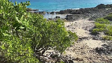 I CHOOSE A BLACK STRANGER WITH A HUGE BBC TO FUCK ME AT THE BEACH !