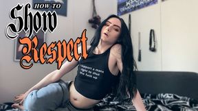 How To Show Respect