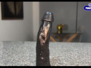 Masturbándome en la cocina mientras mi roomie está viendo TV - Jessica Sodi