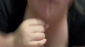 Today I sucked 2 dicks but I wish it was 4