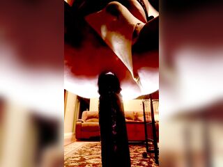 Sissy alt tattooed crossdresser screws sextoy