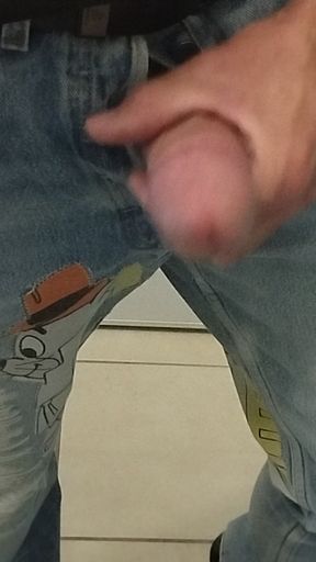 Denim jeans fetich jeans Levi's masturbation