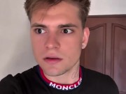 Blond Balkan Boy Toyed and Tamed by Bisexual Tops