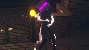 Fucking an Ender Girl in the Back Gender Bender - Minecraft Hentai Parody