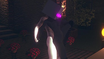 Fucking an Ender Girl in the Back Gender Bender - Minecraft Hentai Parody