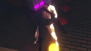 Fucking an Ender Girl in the Back Gender Bender - Minecraft Hentai Parody