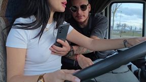 I Picked up an Uber Client Without a Bra!