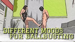 Lady Scarlet - Different moods for ballbusting (mobile)