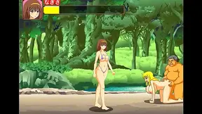 Cute BikiniGirl Gets Wild With Multiple Men On BT Island Hentai Gameplay