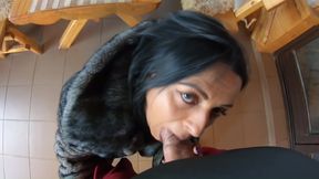 Blow-job, Fuck And Cum Playing With My Impotent Husband Friends While Wearing A Fur Coat -prw With Verified Amateurs
