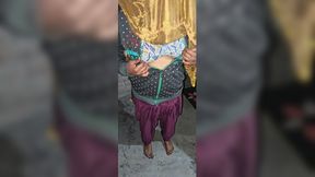 Married Punjabi Bhabhi's Lustful Boob Show: Nudes, Big Tits, Round Boobs