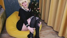 crazy slut toga himiko analyzed by bakugo s cock - cosplay spooky boogie mha